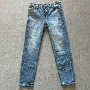 Lucky Brand Jeans Women 8/29 Light Blue High Rise Skinny Bridgette Denim Zip